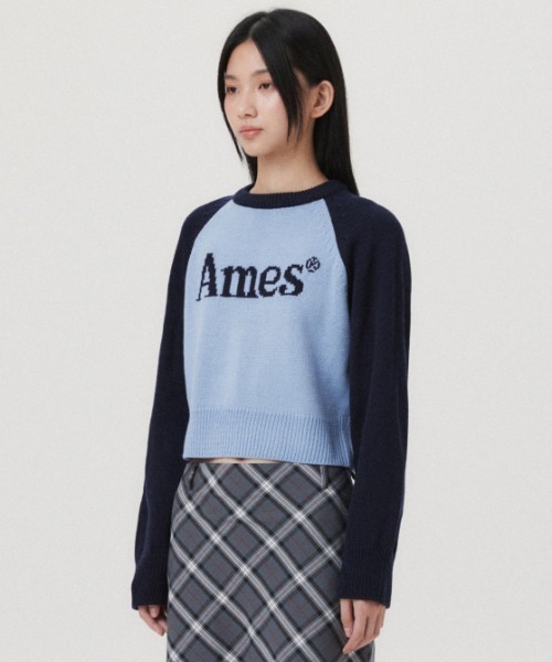 AMESーWORLDWIDE ニット セーター A'GEM/9 × .kom