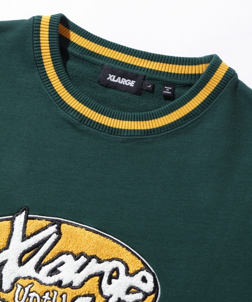 XLARGE スウェット XLARGE トレーナー スウェット RETRO CREWNECK SWEATSHIRT