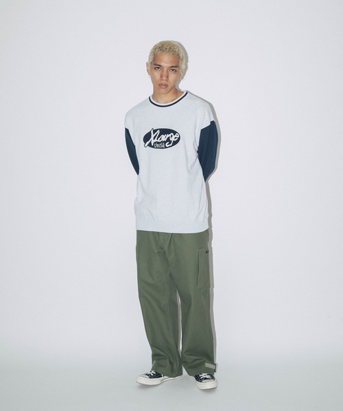 XLARGE トレーナー スウェット RETRO CREWNECK SWEATSHIRT