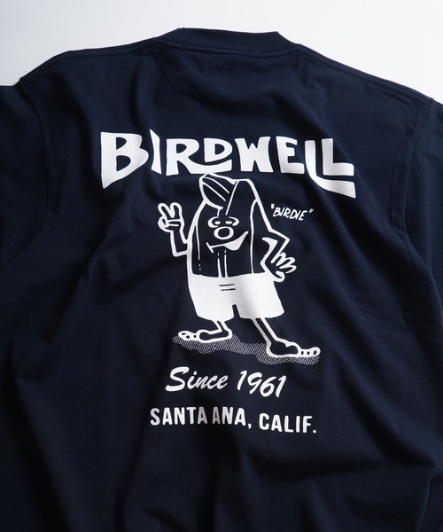 大学 割引 BIRDWELL tシャツ JAPAN T-Shirt 「BIRDWELL/バードウェル」61 サーフィン・ボディボード