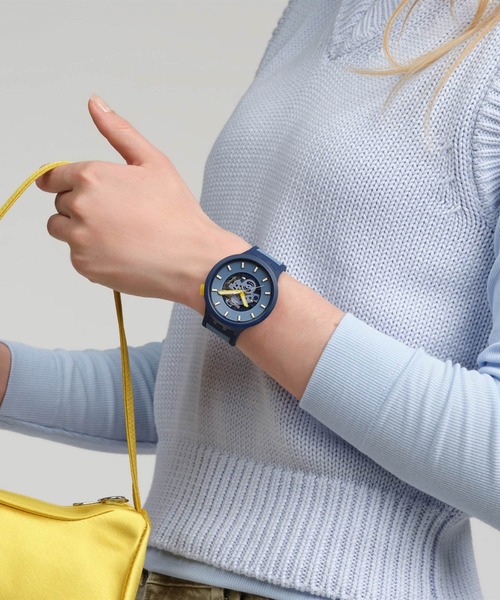 Swatch 腕時計 PAST THE HORIZON レディース メンズ : ZOZOTOWN