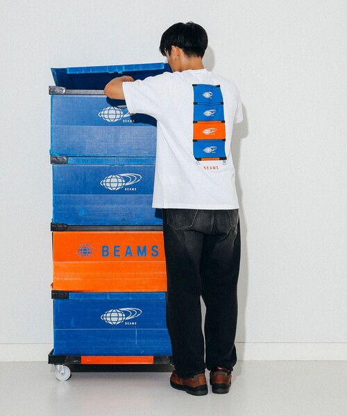 BEAMS（ビームス） tシャツ BEAMS / コンテナボックス Tシャツ メンズ