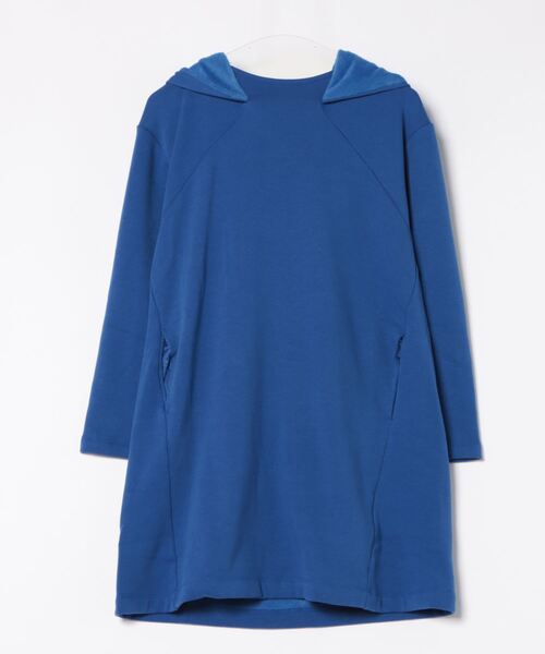 tシャツ レイヤードカラーチュニックプルオーバー レディース