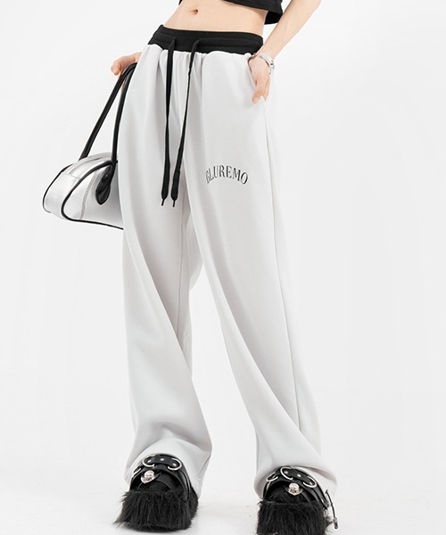 大人 スウェット バイカラ― スポーティーパンツ カジュアル Chick スウェットパンツ ジャージ Bicolor Sweat Pants / バイ