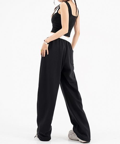 Chick スウェットパンツ ジャージ Bicolor Sweat Pants / バイ