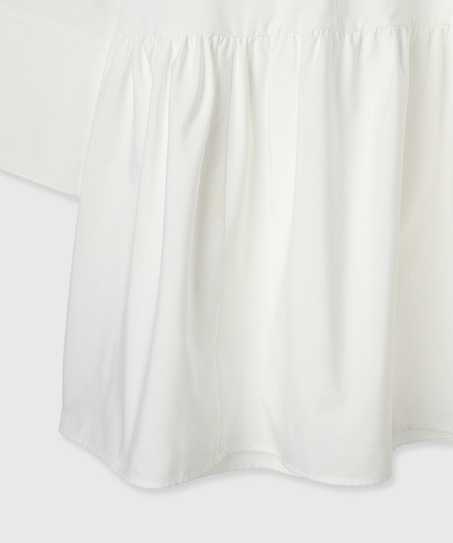 anuans ワンピース ギャザーフレアミニワンピース : ZOZOTOWN