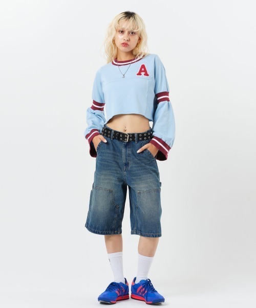 トレーナー スウェット atmos pink Bell Sleeves Sweat Tops / アトモス ピンク ベル スリーブ スウエットシャツ atmos girls トレーナー スウェット pink Bell Sleeves Sweat