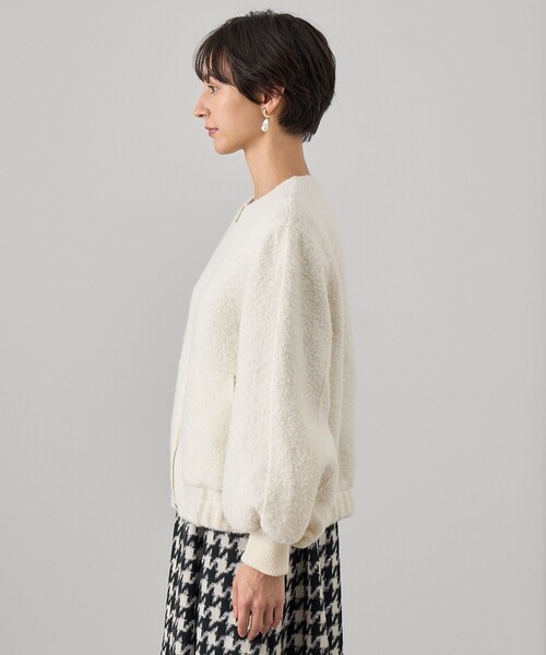 ANAYI（アナイ） ブルゾン アウター アルパカリバーパフブルゾン