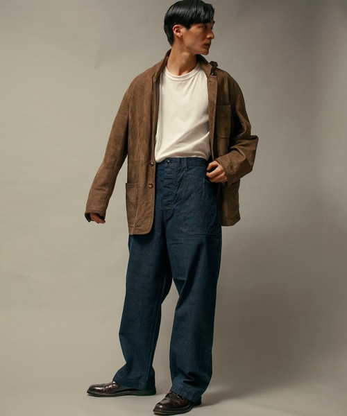 Johnbull（ジョンブル） ジーンズ 「Sewing Chop O'alls」US NAVY