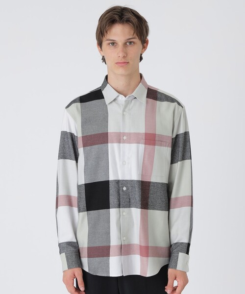 BLACK LABEL CRESTBRIDGE シャツ ブラッシュドクレストブリッジ