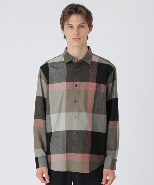 BLACK LABEL CRESTBRIDGE シャツ ブラッシュドクレストブリッジ
