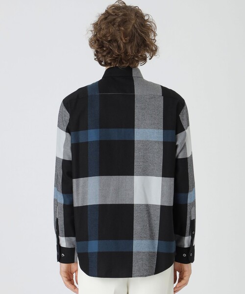 BLACK LABEL CRESTBRIDGE シャツ ブラッシュドクレストブリッジ