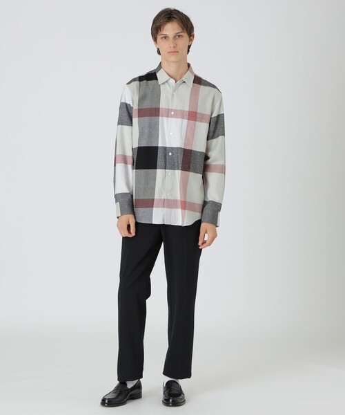 BLACK LABEL CRESTBRIDGE シャツ ブラッシュドクレストブリッジ