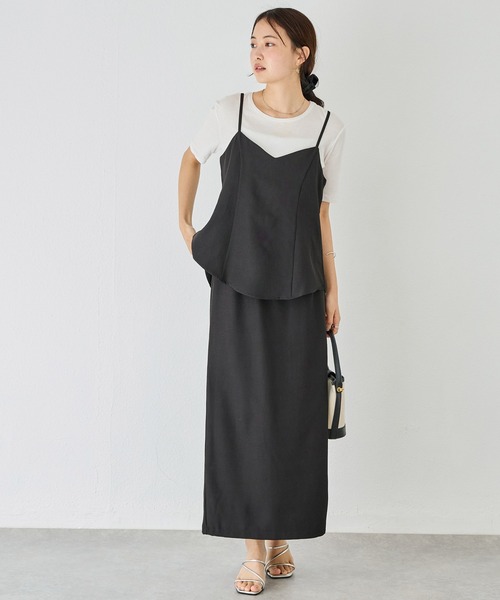 ワールドレップサービス セット セットアップ レディース スカートスーツ ママスーツ 2点セット 上下