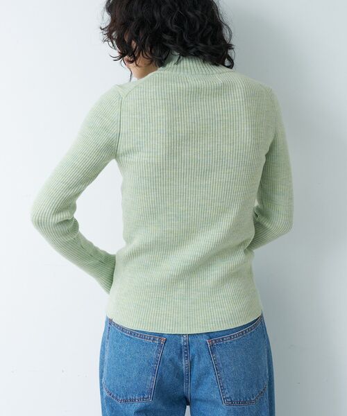 カーディガン melange knit pullover レディース カーディガン melange knit pullover レディース