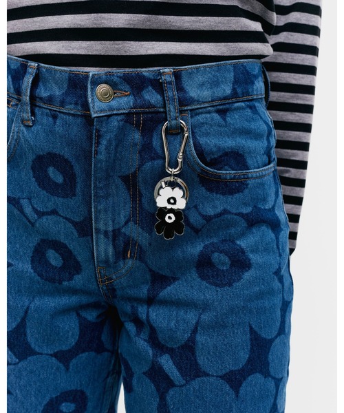 【marimekko】kioski Unikko キーリング marimekko キーリング マリメッコ Kioski Puhallus I Unikko