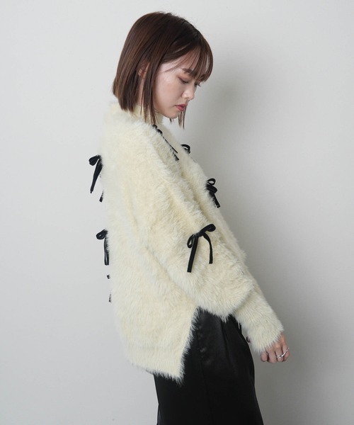 LADYMADE（レディメイド） ニット セーター ベロアリボンフェザー