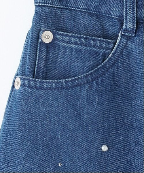 mezzo piano Junior（メゾピアノ ジュニア） スカート パール×ライン