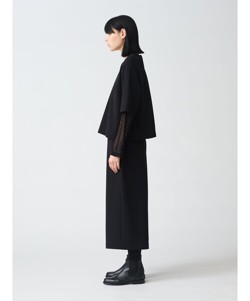 mizuiroind tシャツ mizuiro ind ジョーゼットハーフスリーブ