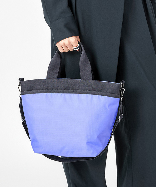 LeSportsac トートバッグ BUCKET TOTE ペリウィンクル/ディープ