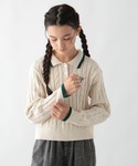 ニット セーター 洗えるポロ襟ニットプルオーバ...の詳細画像4