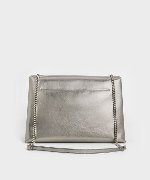 台湾 CHARLES&KEITH Sianna チェーンショルダーバッグ CHARLES ＆ KEITH ショルダーバッグ バッグ Sianna シアンナ