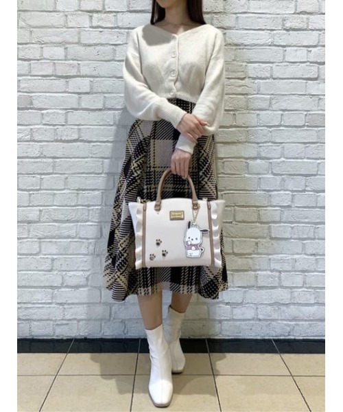 極美品♡サマンサベガ♡ポチャッココレクションフラッター小♡サンリオ ポチャッココレクション】フラッター (小)(FREE オフホワイト