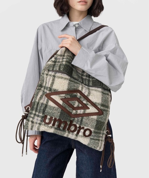 umbro ヒョウ柄 ナップサック Casselini デイバック リュック 「UMBRO × Casselini」フェイク