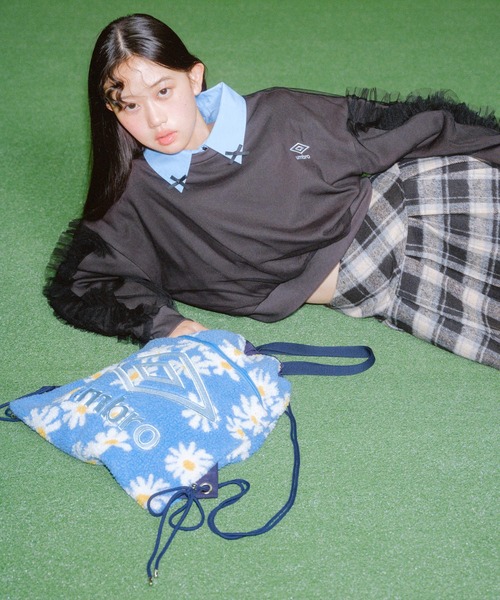 【Casselini × umbro 】ヒョウ柄 ナップサック Casselini Umbro ヒョウ柄ナップザック - メルカリ