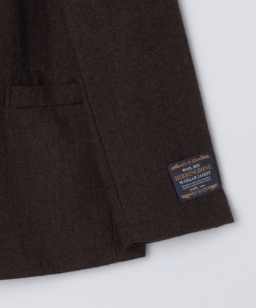 SHIPS Colors（シップスカラーズ） ジャケット ノーカラージャケット