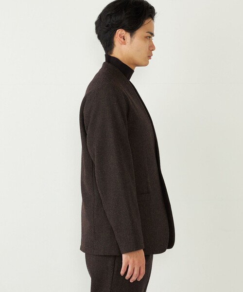 SHIPS Colors（シップスカラーズ） ジャケット ノーカラージャケット