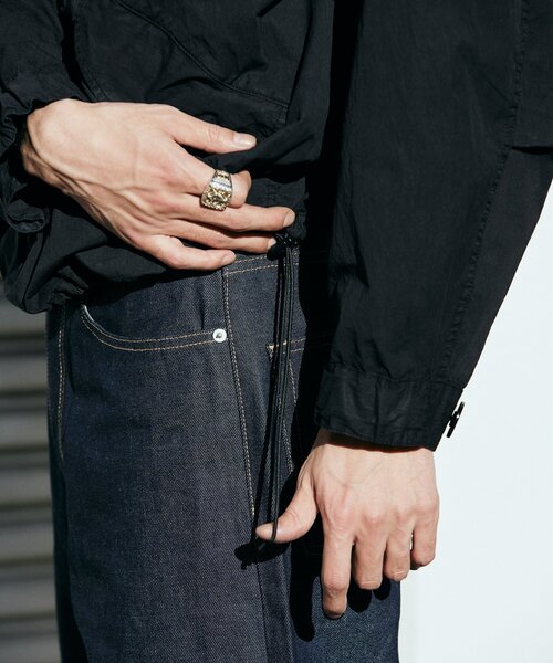 JOURNAL STANDARD 25ss ショートモッズ ガーメントダイ M黒 JOURNAL STANDARD モッズコート コート ショートモッズ