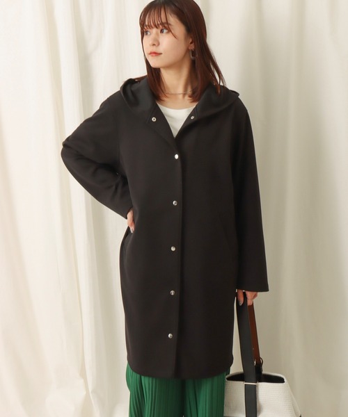 「libelle more」 「MARBLEWALTZ」コート L アイボリー レディース_画像8