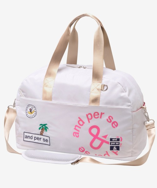 and per se ボストンバッグ and per se（アンパスィ） ボストンバッグ ボストンバッグ（レディース