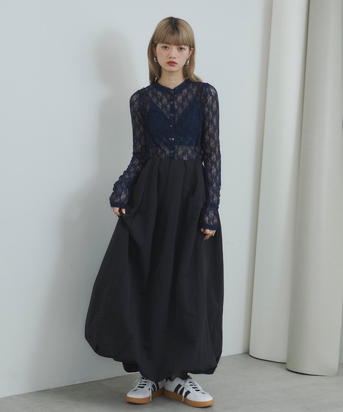 VIOLETTA（ヴィオレッタ） スカート バルーンシルエットジャンパー