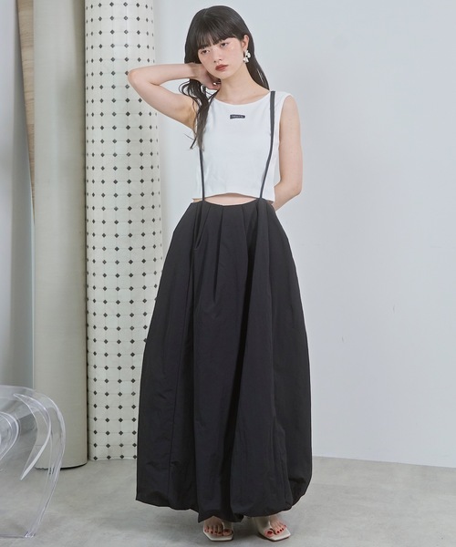 バルンスカート Timesale】アシンメトリーバルーンスカート