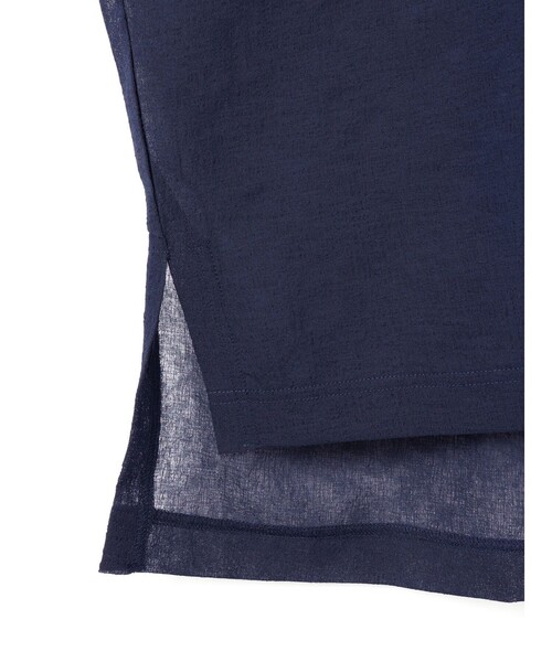 tシャツ mizuiro ind ワッシャーボイルクルーネックワイドプルオーバー レディース mizuiroind tシャツ mizuiro ind ワッシャーボイルクルーネック