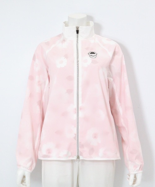 Picone CLUB（ピッコーネクラブ） ブルゾン アウター 花柄透けブルゾン