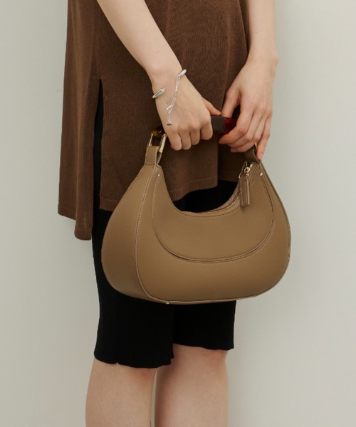 品質保証 Le Vernis bag horn VERNIS(ル・ベルニ)Marble LE ハンドバッグ バッグ