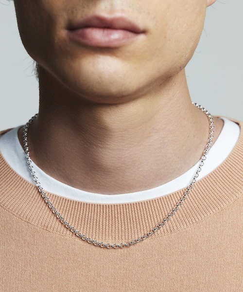 4℃ HOMME+ ネックレス シルバー チェーン メンズ レディース