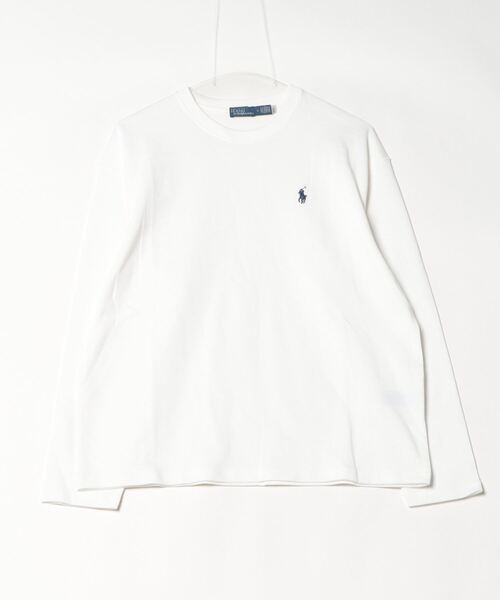 RalphLauren クロップドコットンジャージーロングスリーブTシャツ クロップド コットン ジャージー ロングスリーブ Tシャツ（Tシャツ