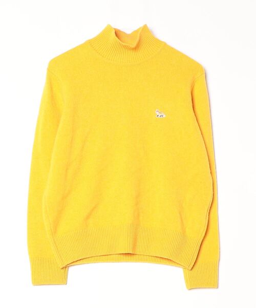 MAISON KITSUNE（メゾン キツネ） 長袖ニット X-SMALL イエロー