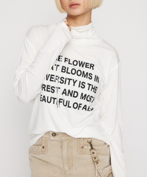 LAGUA GEM（ラグアジェム） tシャツ LOOSEY TURTLE トップス