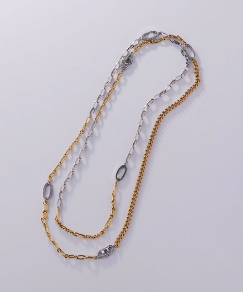 ADER.bijoux（アデル ビジュー） ネックレス FER A CHEVAL multi long 