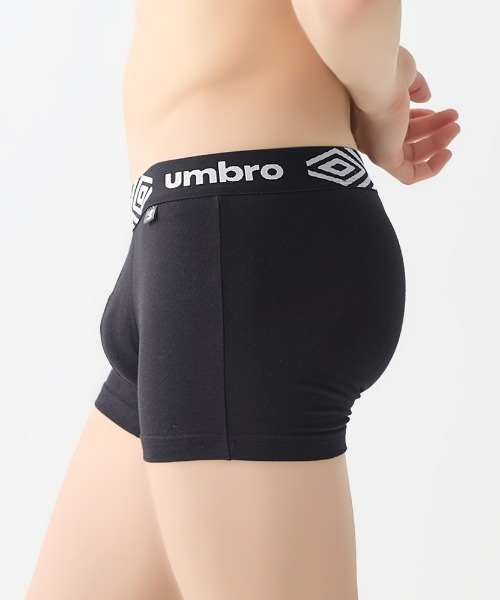 umbro ボクサーパンツ umbro/アンブロ ブランドロゴ 2枚組 綿混