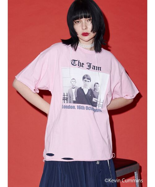 tシャツ 「KevinCummins×jouetie」BIGフォトTシャツ レディース jouetie tシャツ 「KevinCummins×jouetie」BIGフォトTシャツ