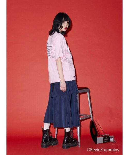 tシャツ 「KevinCummins×jouetie」BIGフォトTシャツ レディース jouetie tシャツ 「KevinCummins×jouetie」BIGフォトTシャツ