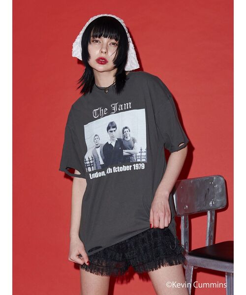 tシャツ 「KevinCummins×jouetie」BIGフォトTシャツ レディース jouetie tシャツ 「KevinCummins×jouetie」BIGフォトTシャツ