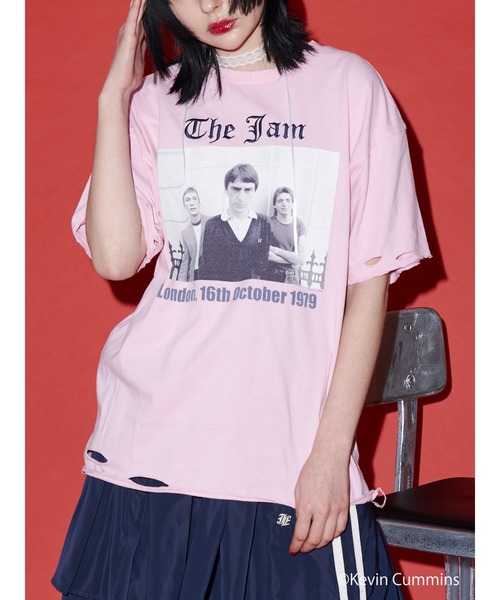 tシャツ 「KevinCummins×jouetie」BIGフォトTシャツ レディース jouetie tシャツ 「KevinCummins×jouetie」BIGフォトTシャツ