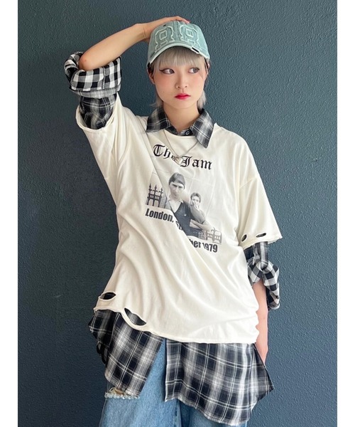 jouetie tシャツ 「KevinCummins×jouetie」BIGフォトTシャツ